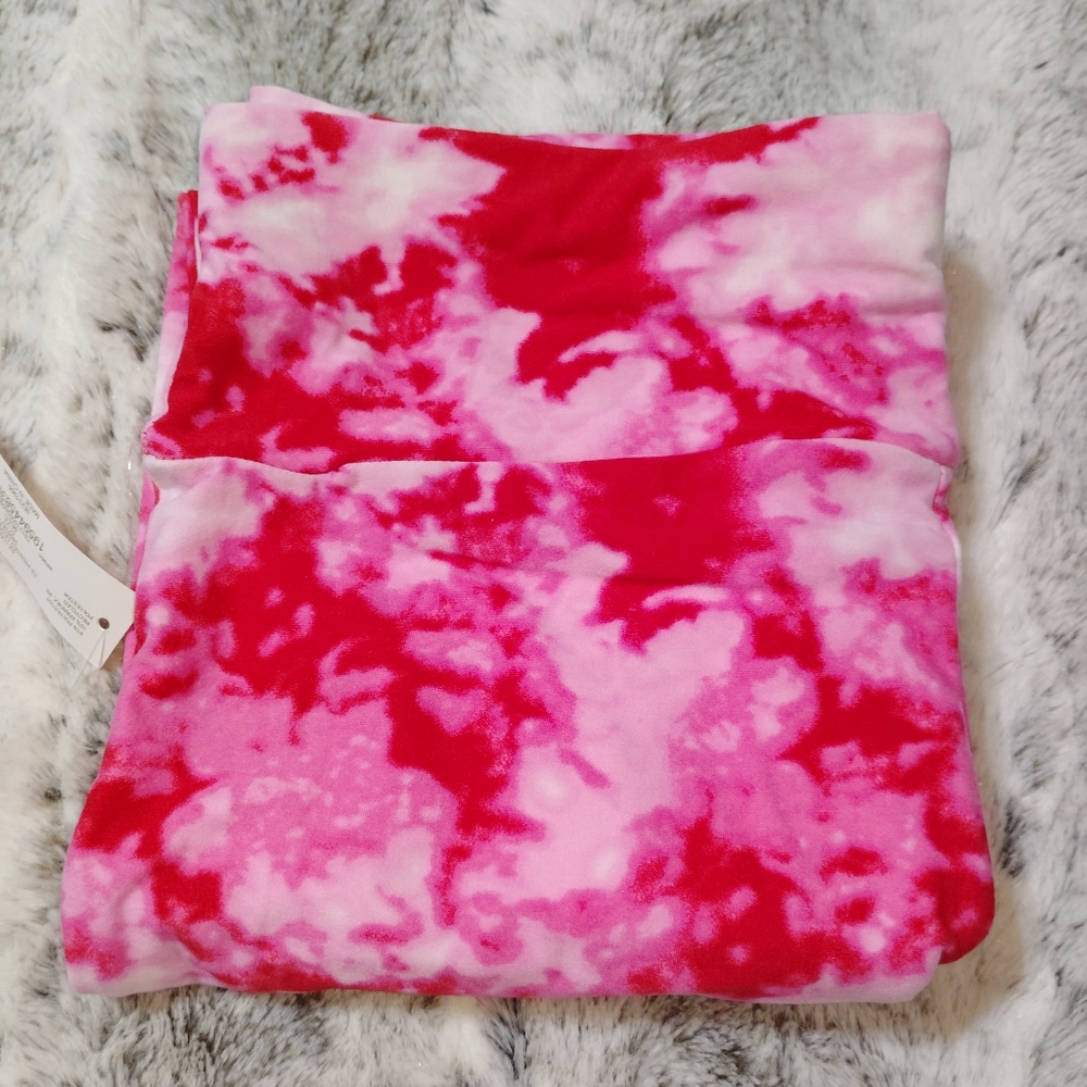 Terra & Sky women's plus Tie Dye Crops